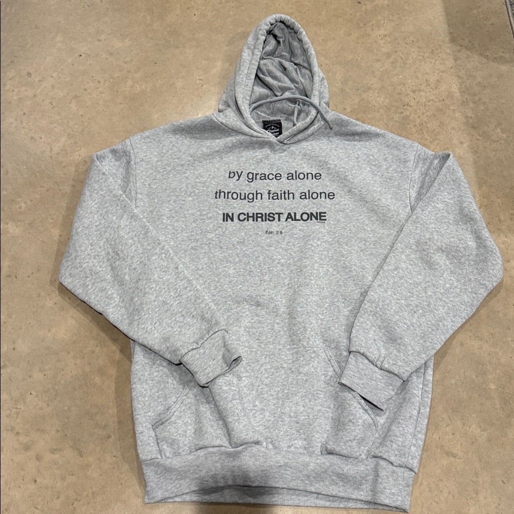 Original Deluxe Gray Apparel Collection Hoodie